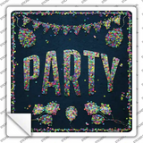 Party Confetti Novelty Square Sticker Decal