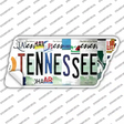 Tennessee Strip Art Novelty Tennessee Shape Sticker Decal