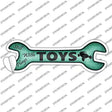 Still Plays With Toys Novelty Wrench Sticker Decal