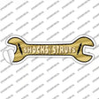 Shocks And Struts Novelty Wrench Sticker Decal
