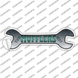 Mufflers Novelty Wrench Sticker Decal