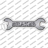 Brakes Novelty Wrench Sticker Decal