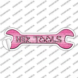 Her Tools Novelty Wrench Sticker Decal