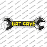 Bat Cave Novelty Wrench Sticker Decal