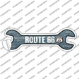 Route 66 Novelty Wrench Sticker Decal