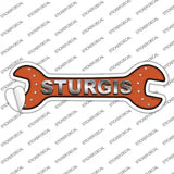 Sturgis Novelty Wrench Sticker Decal