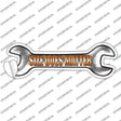 Size Does Matter Novelty Wrench Sticker Decal