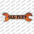 Old Fart Novelty Wrench Sticker Decal