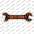 Biker Born Novelty Wrench Sticker Decal