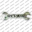 Repair Novelty Wrench Sticker Decal