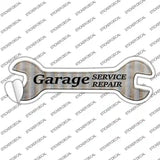 Service Repair Novelty Wrench Sticker Decal