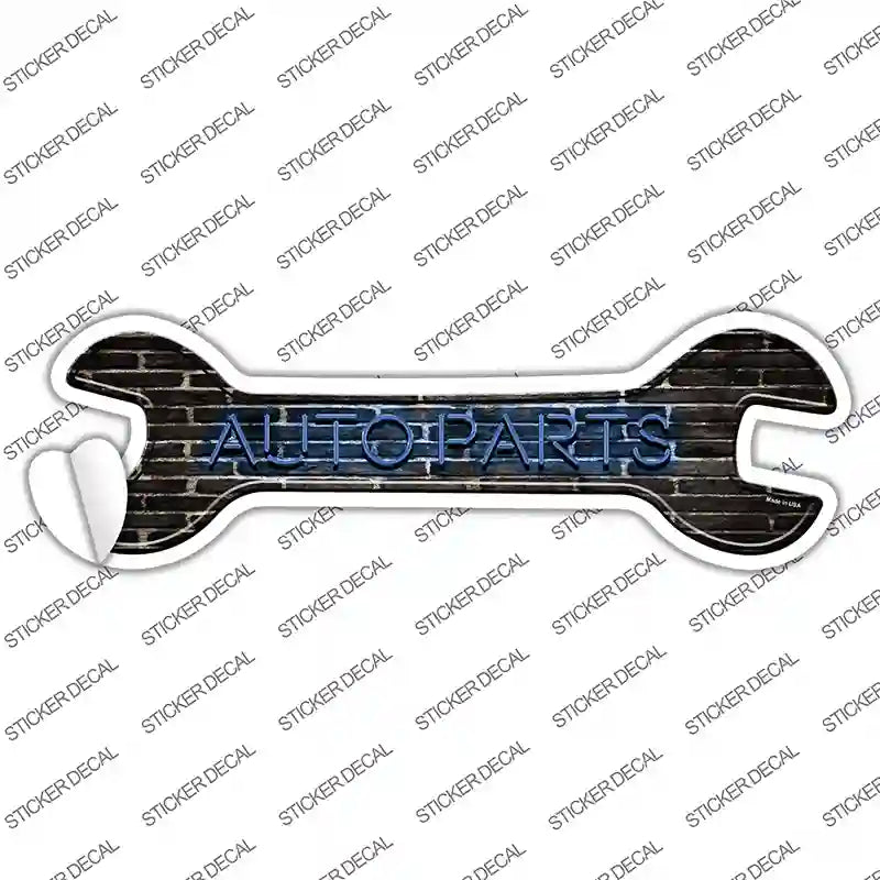 Auto Parts Novelty Wrench Sticker Decal