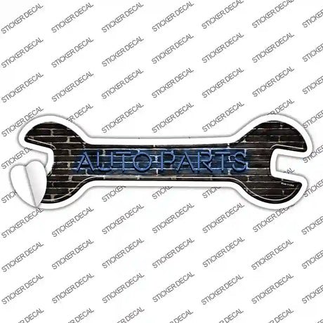 Auto Parts Novelty Wrench Sticker Decal