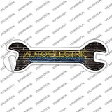 Auto Electric Novelty Wrench Sticker Decal