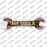 My Tools Novelty Wrench Sticker Decal
