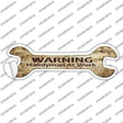Handyman At Work Novelty Wrench Sticker Decal