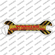 Old Mechanic At Work Novelty Wrench Sticker Decal