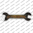 At Your Service Novelty Wrench Sticker Decal