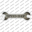 Speed Shop Novelty Wrench Sticker Decal