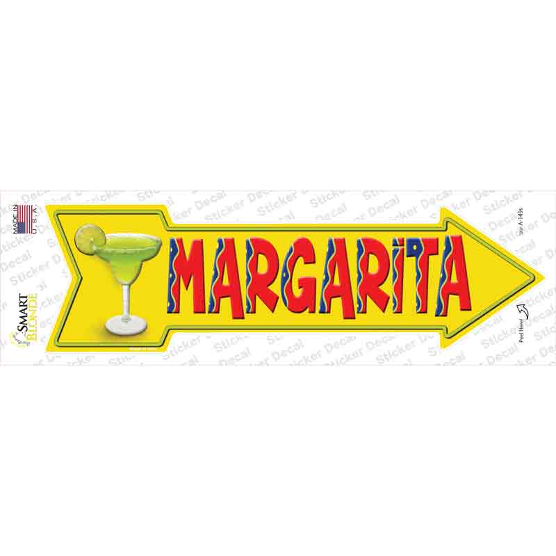 Margarita Novelty Arrow Sticker Decal