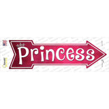 Princess Novelty Arrow Sticker Decal
