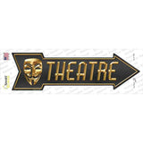 Theatre Novelty Arrow Sticker Decal