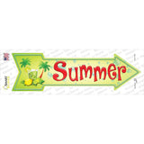 Summer Novelty Arrow Sticker Decal