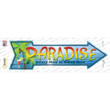 Paradise Novelty Arrow Sticker Decal