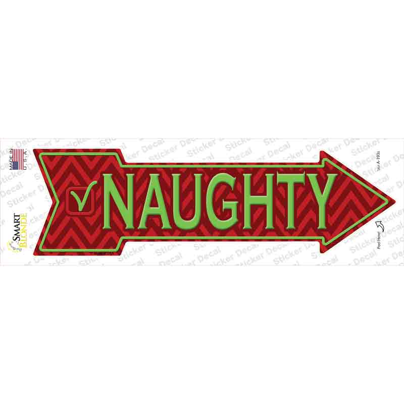 Naughty Novelty Arrow Sticker Decal