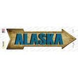Alaska Novelty Arrow Sticker Decal