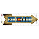 Colorado Novelty Arrow Sticker Decal