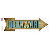 Delaware Novelty Arrow Sticker Decal