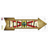 Florida Novelty Arrow Sticker Decal
