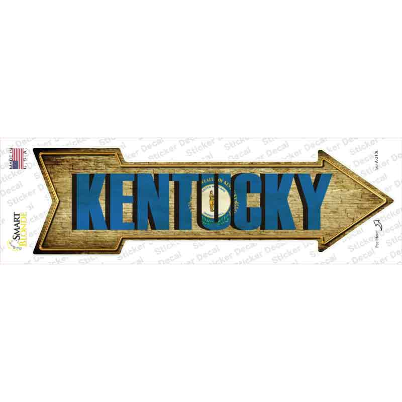 Kentucky Novelty Arrow Sticker Decal