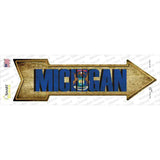 Michigan Novelty Arrow Sticker Decal