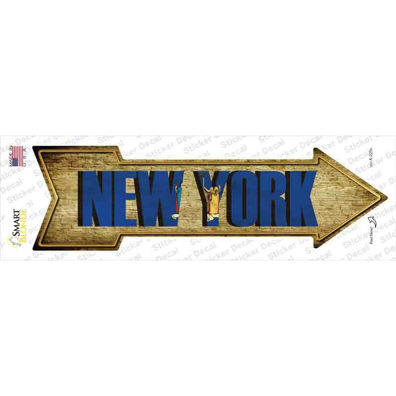 New York Novelty Arrow Sticker Decal