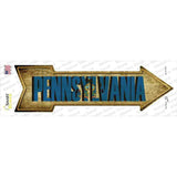 Pennsylvania Novelty Arrow Sticker Decal