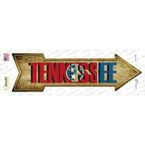 Tennessee Novelty Arrow Sticker Decal