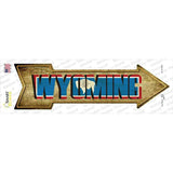 Wyoming Novelty Arrow Sticker Decal