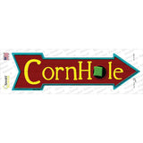 CornHole Novelty Arrow Sticker Decal