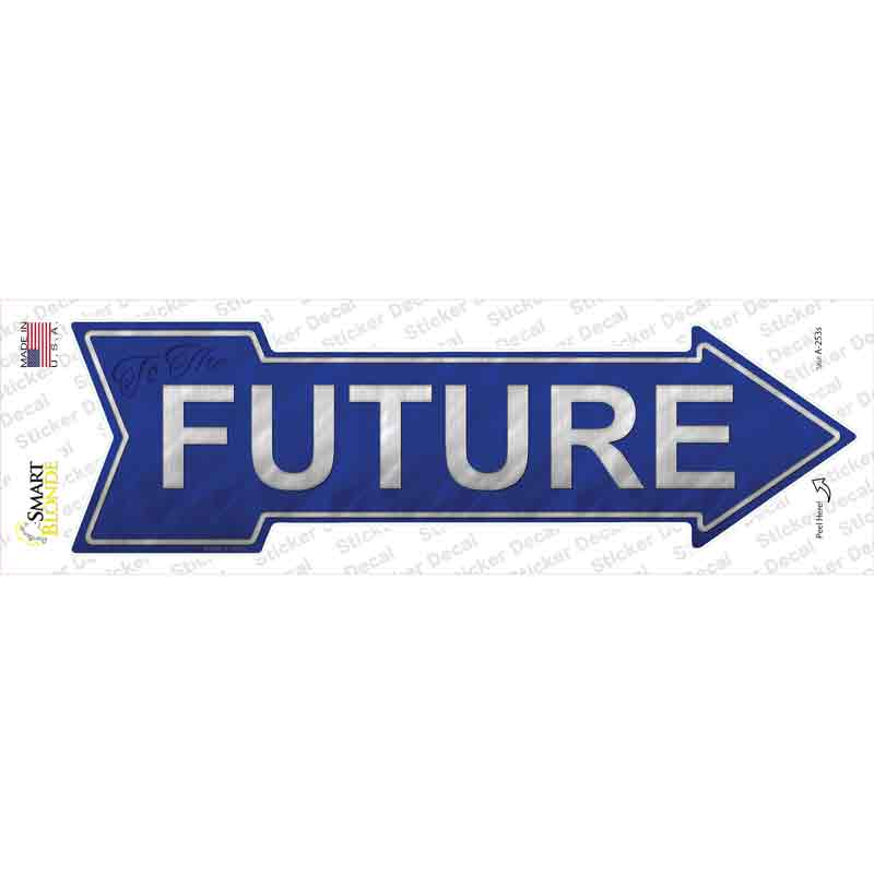 Future Novelty Arrow Sticker Decal