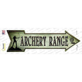 Archery Range Novelty Arrow Sticker Decal