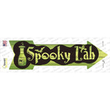 Spooky Lab Novelty Arrow Sticker Decal
