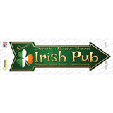 Irish Pub Novelty Arrow Sticker Decal