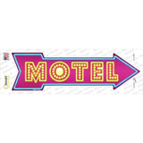 Motel Novelty Arrow Sticker Decal