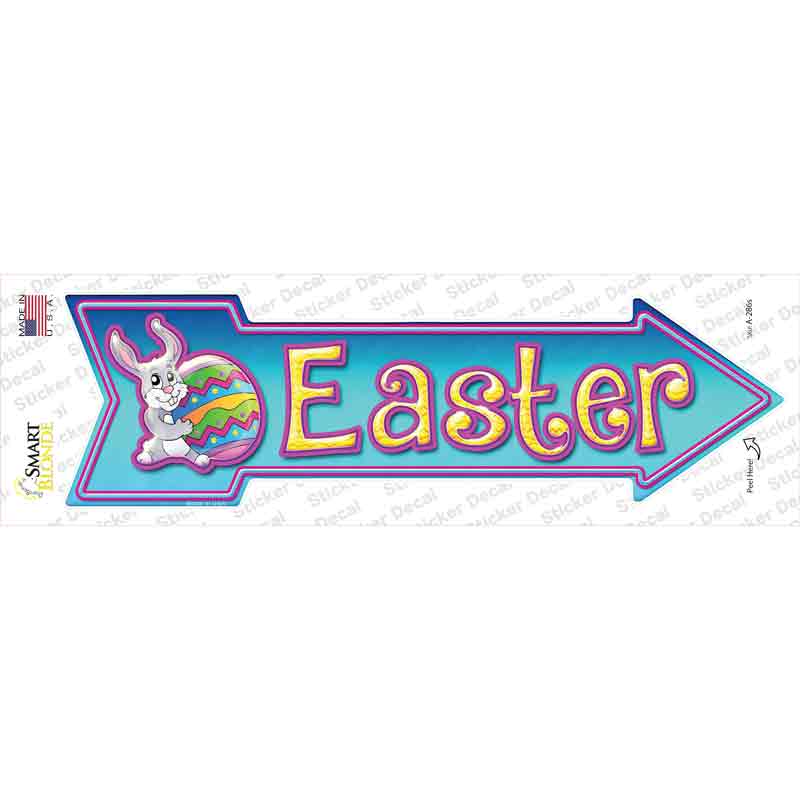 Easter Novelty Arrow Sticker Decal