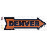 Denver Novelty Arrow Sticker Decal