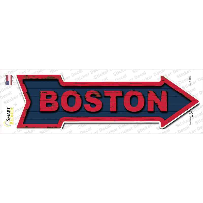 Boston Novelty Arrow Sticker Decal