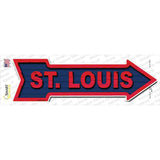 St Louis Novelty Arrow Sticker Decal