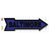 Baltimore Novelty Arrow Sticker Decal